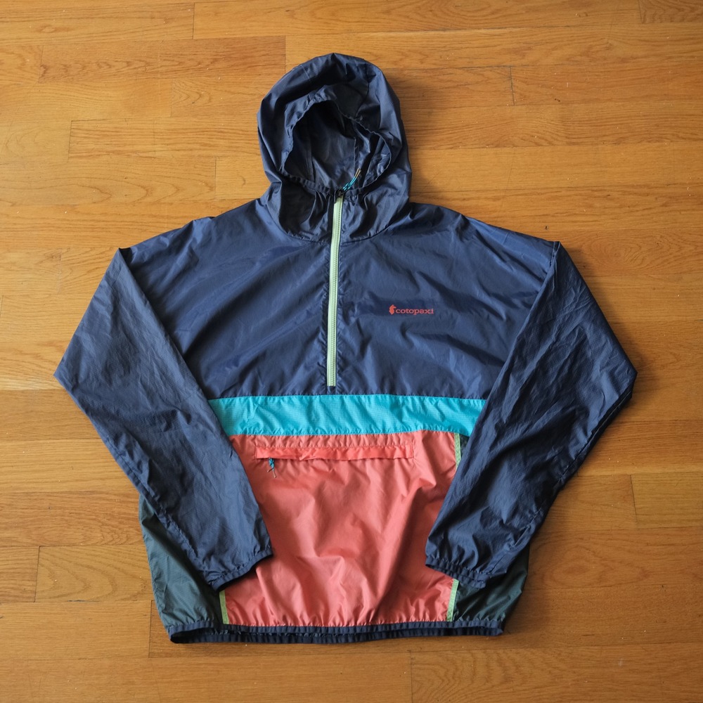 Cotopaxi Teca Half-Zip Windbreaker Mens Multi Color Block Outdoor XL Pullover